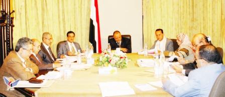 من اجتماع اللجنة العليا للانتخابات والاستفتاء أمس